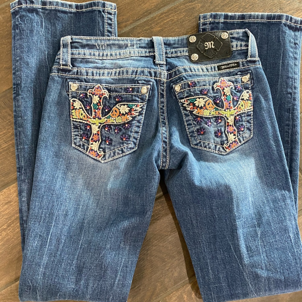 Miss Me Boot Cut Jeans Size 28